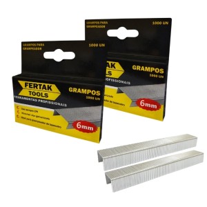 GRAMPO P/GRAMPEADOR FERTAK 08MM C/1000