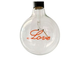 LAMPADA LED FILAMENTO G125 3W LOVE