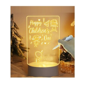 ABAJUR 3D QUADRADO C/CANETA EB61317